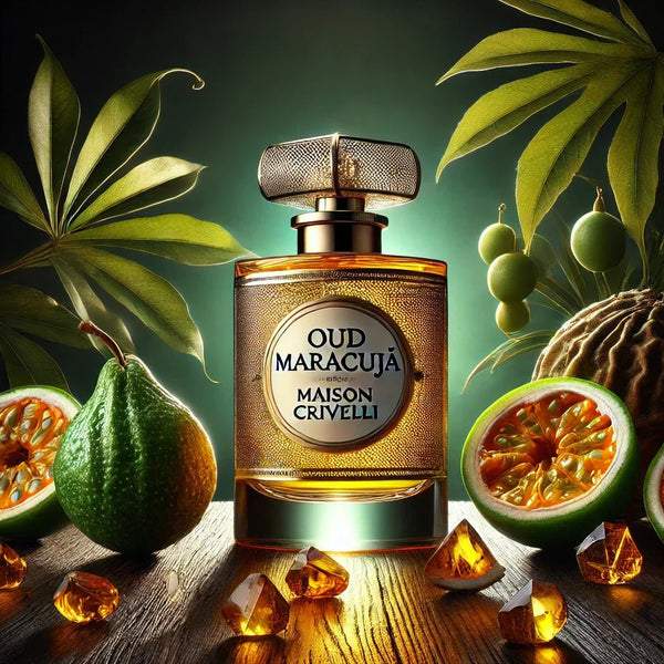 Oud Maracujá Maison Crivelli for Women and Men Decant Fragrance Samples : Une Fusion Envoûtante et Exotique - AmaruParis