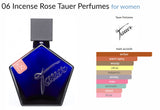 06 Incense Rose Tauer Perfumes for women - ParfumAmaruParis