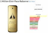 1 Million Elixir Paco Rabanne for men - ParfumAmaruParis