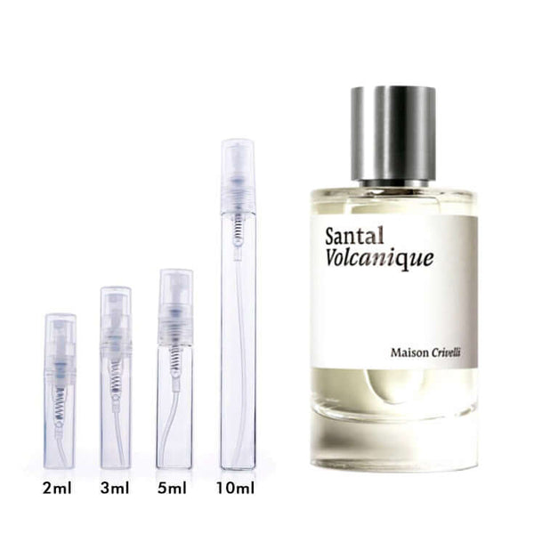 Santal Volcanique Maison Crivelli for women and men - AmaruParis Fragrance Sample