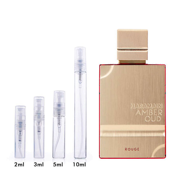 Amber Oud Rouge Al Haramain Perfumes for women and men - AmaruParis Fragrance Sample