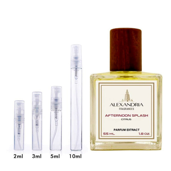 Afternoon Splash Alexandria Fragrances for women and men - AmaruParis Fragrance Sample