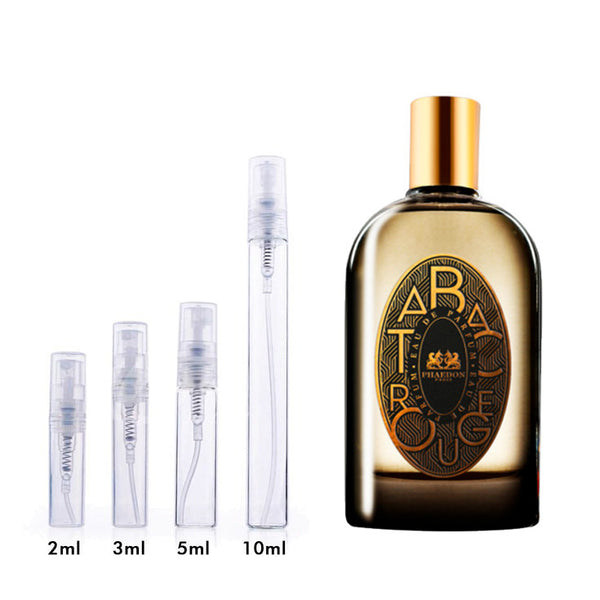 Tabac Rouge Phaedon for women and men - AmaruParis Fragrance Sample