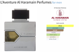L'Aventure Al Haramain Perfumes for men - AmaruParis Fragrance Sample