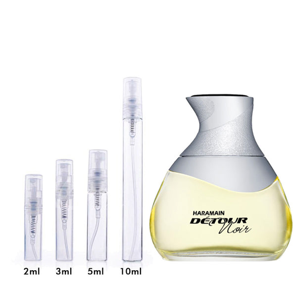 Détour Noir Al Haramain Perfumes for women and men - AmaruParis Fragrance Sample