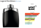Legend Montblanc for men - AmaruParis Fragrance Sample
