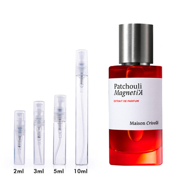 Patchouli Magnetik Maison Crivelli for women and men - AmaruParis Fragrance Sample