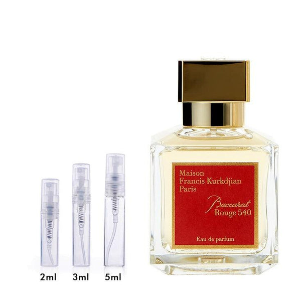 Baccarat Rouge 540 Maison Francis Kurkdjian for women and men Decant Fragrance Samples - AmaruParis