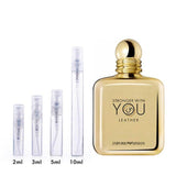 Emporio Armani Stronger With You Leather Giorgio Armani for men - AmaruParis