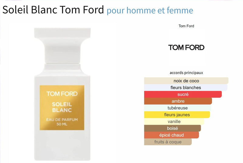Soleil Blanc Tom Ford for women and men - AmaruParis