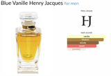 Blue Vanille Henry Jacques for men - AmaruParis