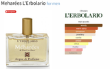 Meharées L'Erbolario for men - AmaruParis Fragrance Sample
