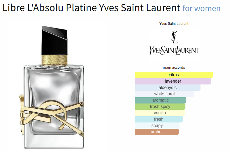 L'Absolu Platine Yves Saint Laurent pour femme