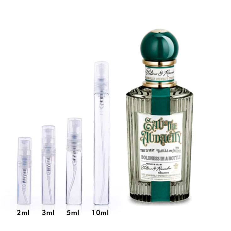 Eau de Audacity Penhaligon's for women and men Decant Samples