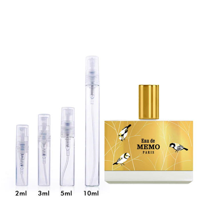 Eau de Memo Memo Paris for women and men Decant Samples