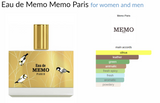 Eau de Memo Memo Paris for women and men Decant Samples