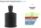 Green Irish Tweed Creed for men AmaruParis