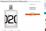 Molecule 02 Escentric Molecules for women and men - AmaruParis