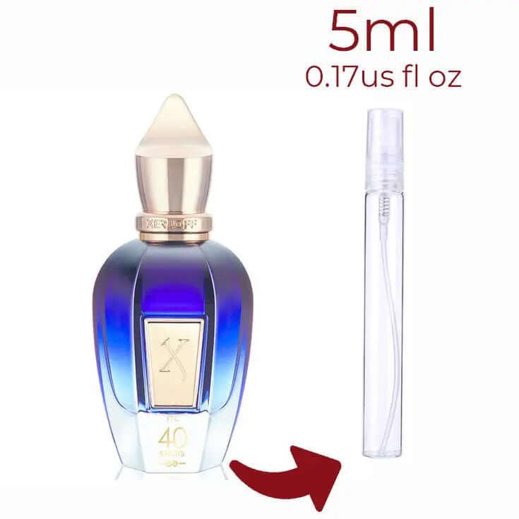 40 Knots Xerjoff for women and men Decant Fragrance Samples - ParfumAmaruParis