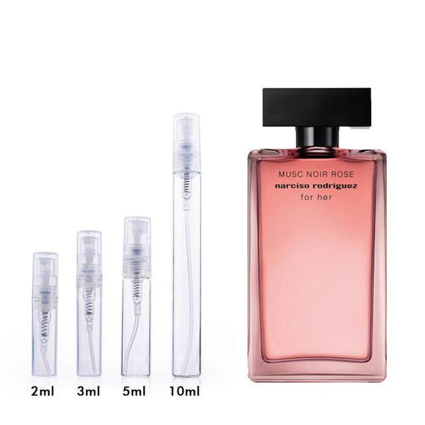 Musc Noir Rose For Her Narciso Rodriguez for women - AmaruParis Fragrance Sample