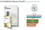 Iris Malikhân Maison Crivelli for women and men AmaruParis