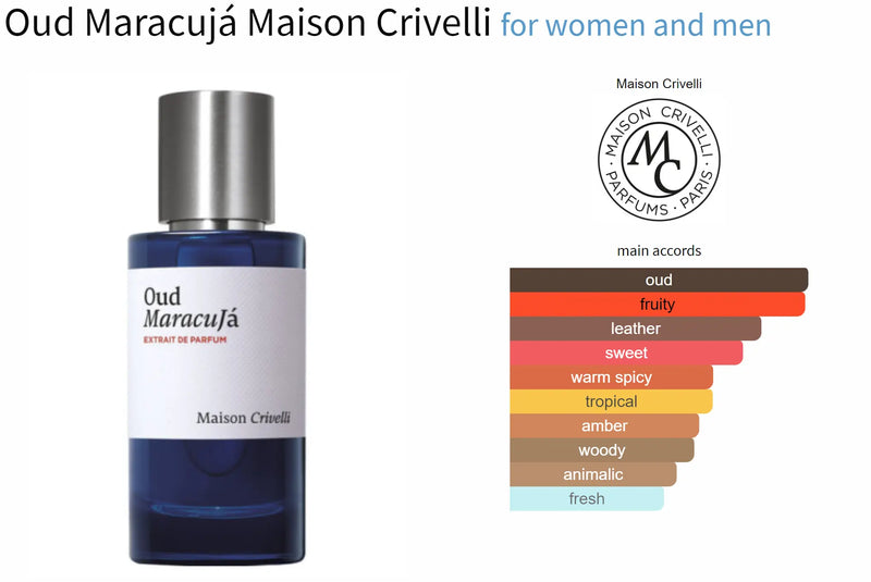 Oud Maracujá Maison Crivelli for women and men AmaruParis