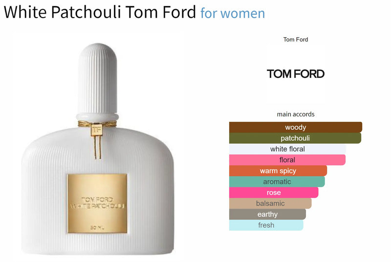 White Patchouli Tom Ford for women - AmaruParis