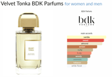 Velvet Tonka BDK Parfums for women and men - AmaruParis Fragrance Sample