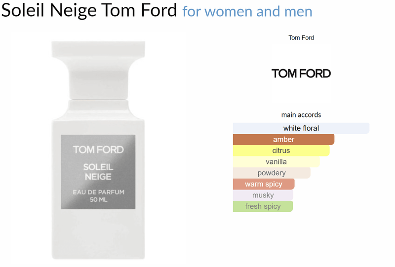 Soleil Neige Tom Ford pour femme et homme