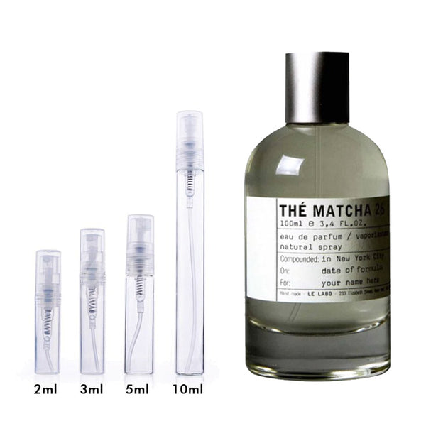 The Matcha 26 Le Labo for women and men Decant Fragrance Samples