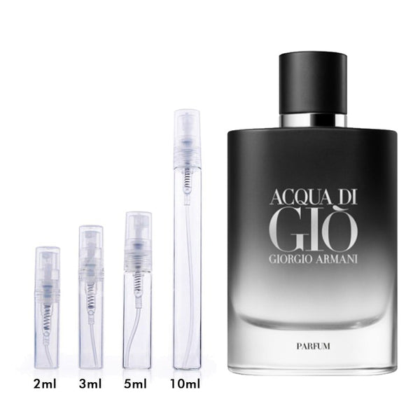 Acqua di Giò Parfum Giorgio Armani for men Decant Fragrance Samples - AmaruParis Fragrance Sample