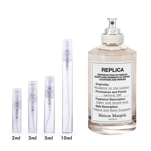 Whispers in the Library Maison Martin Margiela for women and men Decant Fragrance Samples
