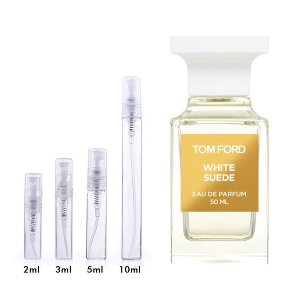 White Suede Tom Ford for women Decant Fragrance Samples - AmaruParis Fragrance Sample
