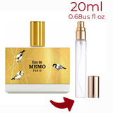 Eau de Memo Memo Paris for women and men Decant Samples