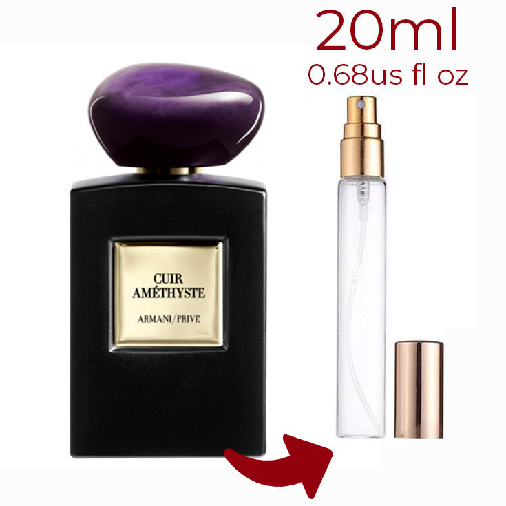 Cuir Amethyste Giorgio Armani for women and men Decant Samples