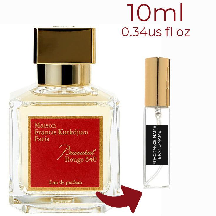 Baccarat Rouge 540 Maison Francis Kurkdjian for women and men Decant Fragrance Samples - AmaruParis