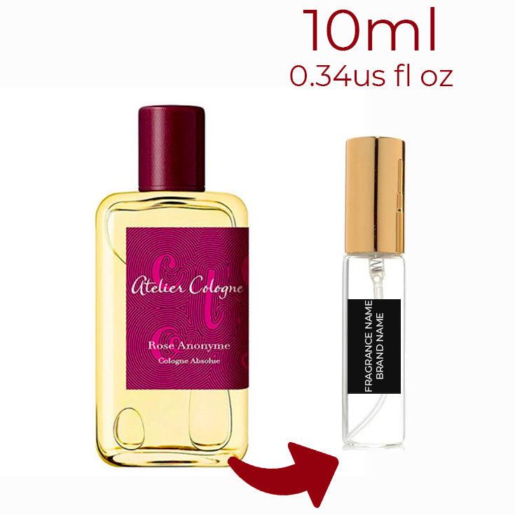 Eau de Cologne Atelier Rose Anonyme pour femme et homme