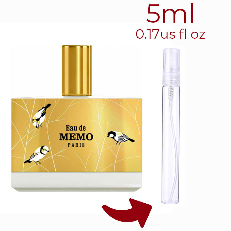 Eau de Memo Memo Paris for women and men Decant Samples