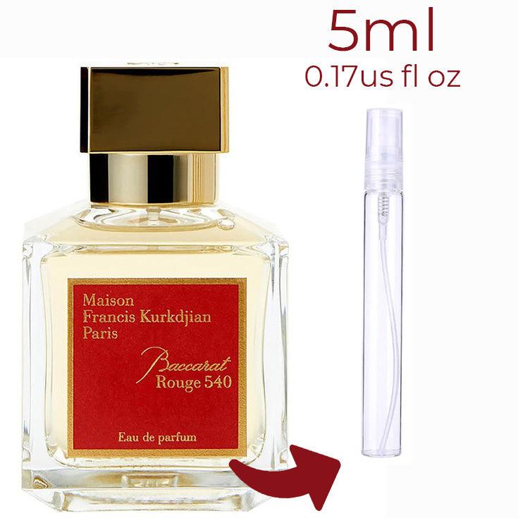 Baccarat Rouge 540 Maison Francis Kurkdjian for women and men Decant Fragrance Samples - AmaruParis