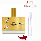 Eau de Memo Memo Paris for women and men Decant Samples