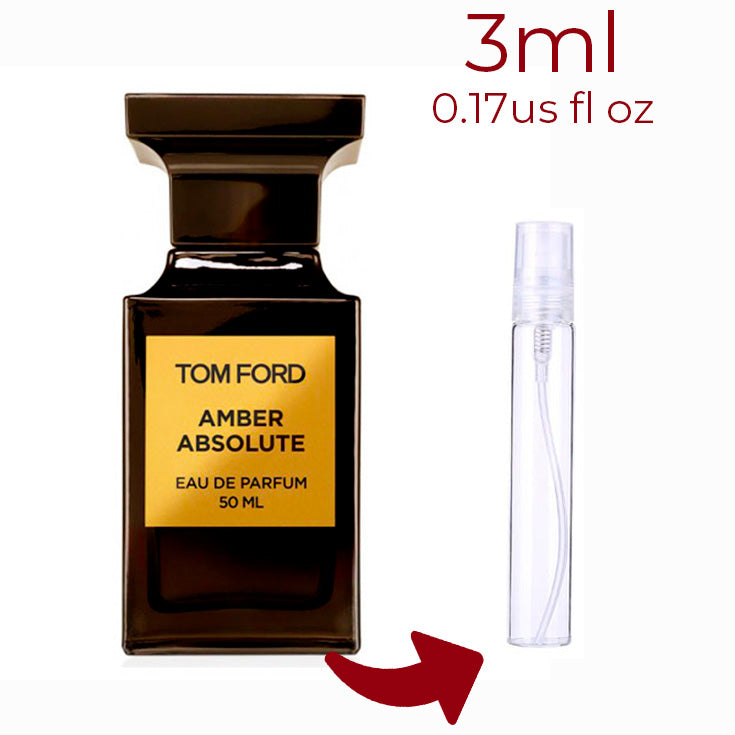 Amber Absolute Tom Ford for women and men Decant Samples