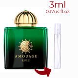 Epic Woman Amouage for women Decant Samples