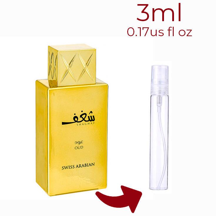 Shaghaf Oud Swiss Arabian for women and men - AmaruParis