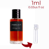 Ambre Nuit Esprit De Parfum Dior for women and men