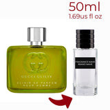 Guilty Elixir de Parfum pour Homme Gucci for men - AmaruParis Fragrance Sample