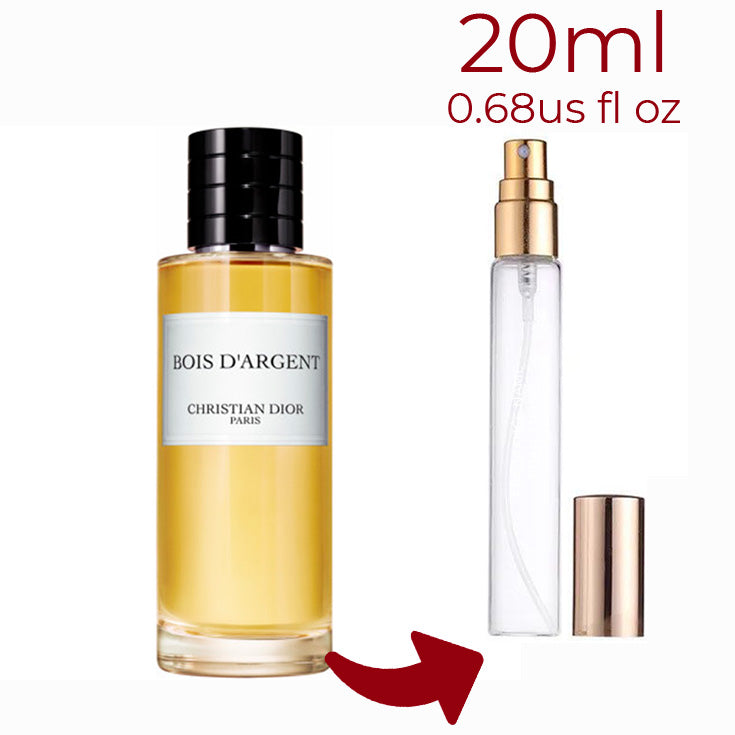 Bois d'Argent Dior for women and men Decant Fragrance Samples - AmaruParis Fragrance Sample