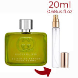 Guilty Elixir de Parfum pour Homme Gucci for men - AmaruParis Fragrance Sample