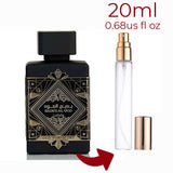 Bade'e Al Oud Oud for Glory Lattafa Perfumes for women and men Decant Fragrance Samples - AmaruParis Fragrance Sample