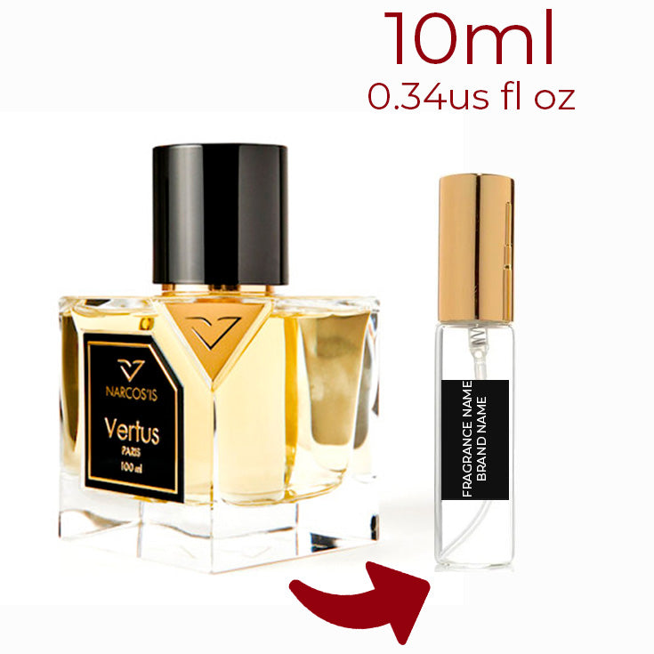 Narcos'is Vertus for women and men - AmaruParis Fragrance Sample