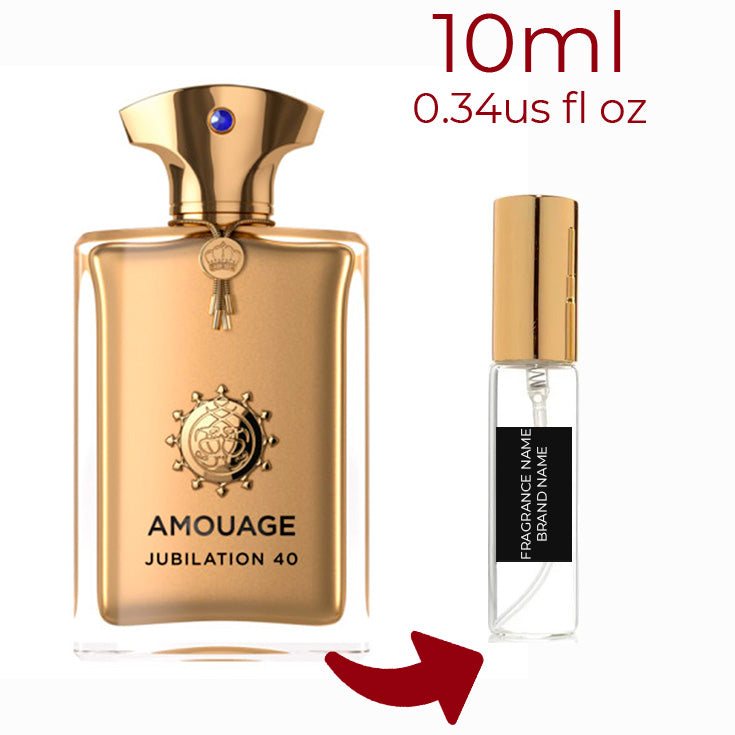 Jubilation 40 Man Amouage for men - AmaruParis Fragrance Sample